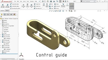 Solidworks Tutorial: Exercise #58 (Control guide)