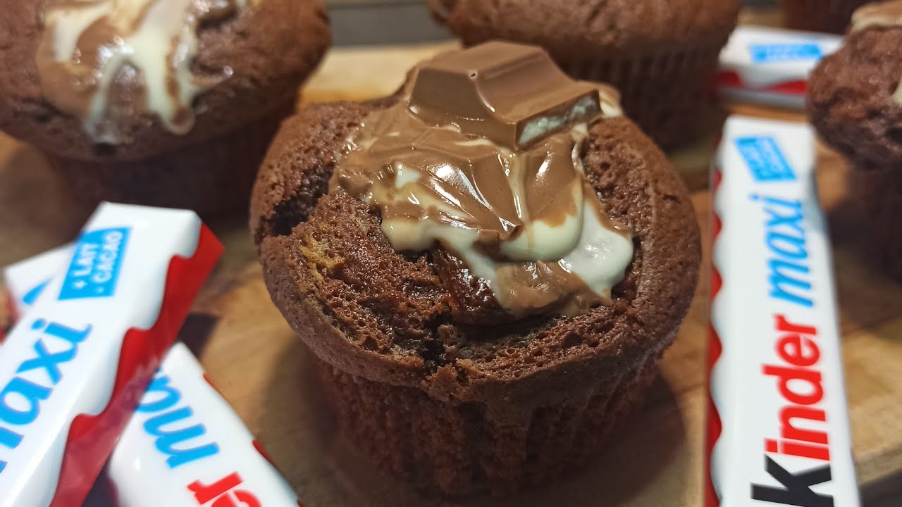 muffins chocolat facile Kinder maxi YouTube