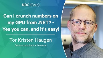 Can I crunch numbers on my GPU from .NET? - Yes you can, and it