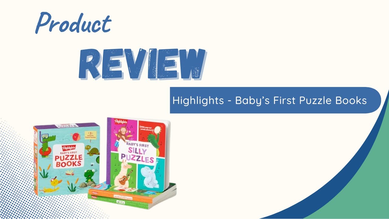 Are Highlights Baby Puzzle Books Worth It? | Hands-On Learning Review