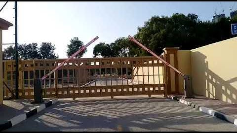 Gate Barrier Operation Ditec Italy