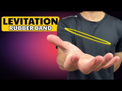 Rubber Band Levitation Magic Trick Revealed | Simple Tutorial Explained