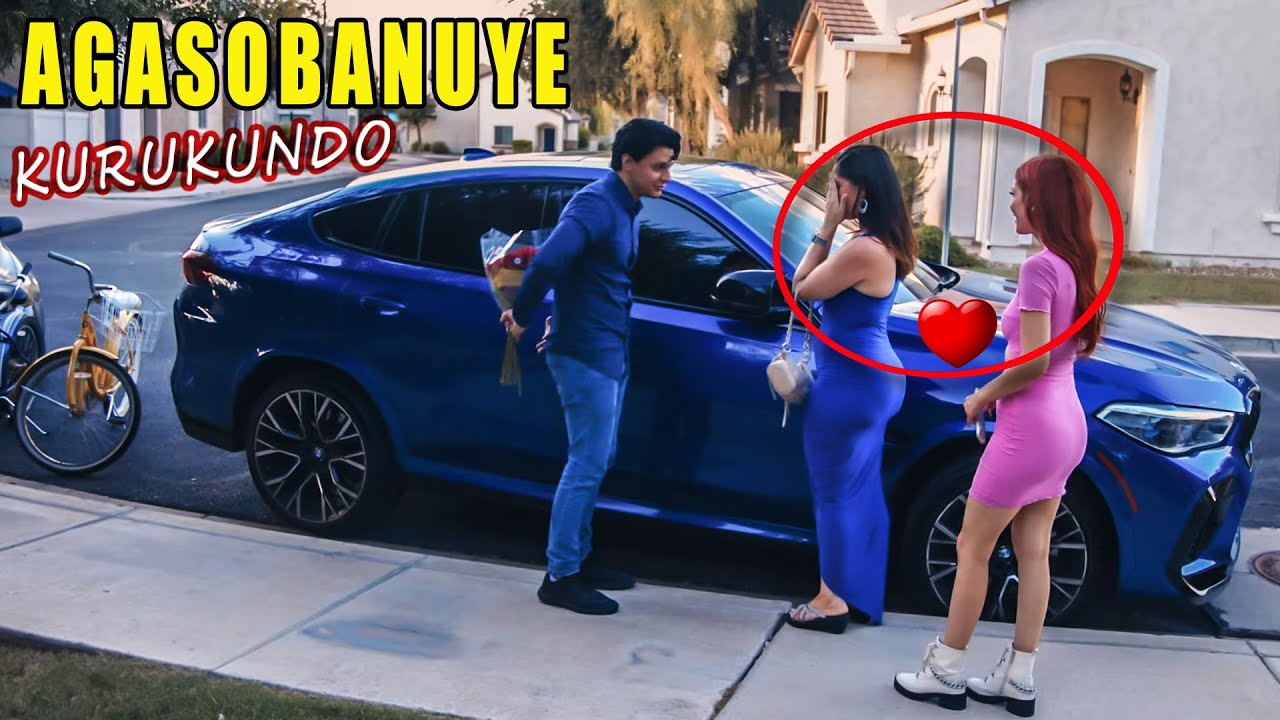 🥰Umukire Yigize Umukene imbere y'Abakobwa 2 Kugira ngo arebe ufite Urukundo🥰 #agasobanuye #alphasamu