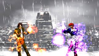 [KOF Mugen] Classic Kyo XIV VS Classic Iori XIV 