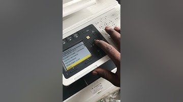 How to change language on canon I-sensys mf8550cdn