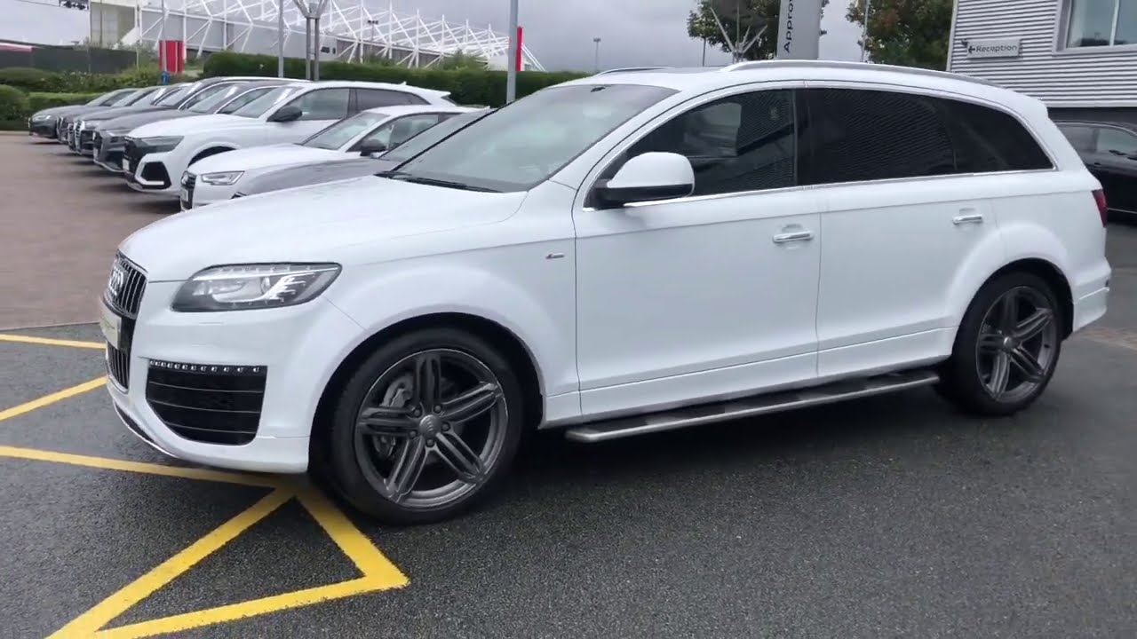 Approved Used Audi Q7 S line Sport Edition for sale at Stoke Audi
