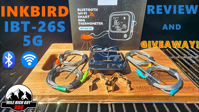 INKBIRD IBT-6X Bluetooth Thermometer Review - The Grilling Life