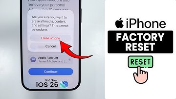[iOS 26] How to Factory Reset ANY iPhone - Erase All Data