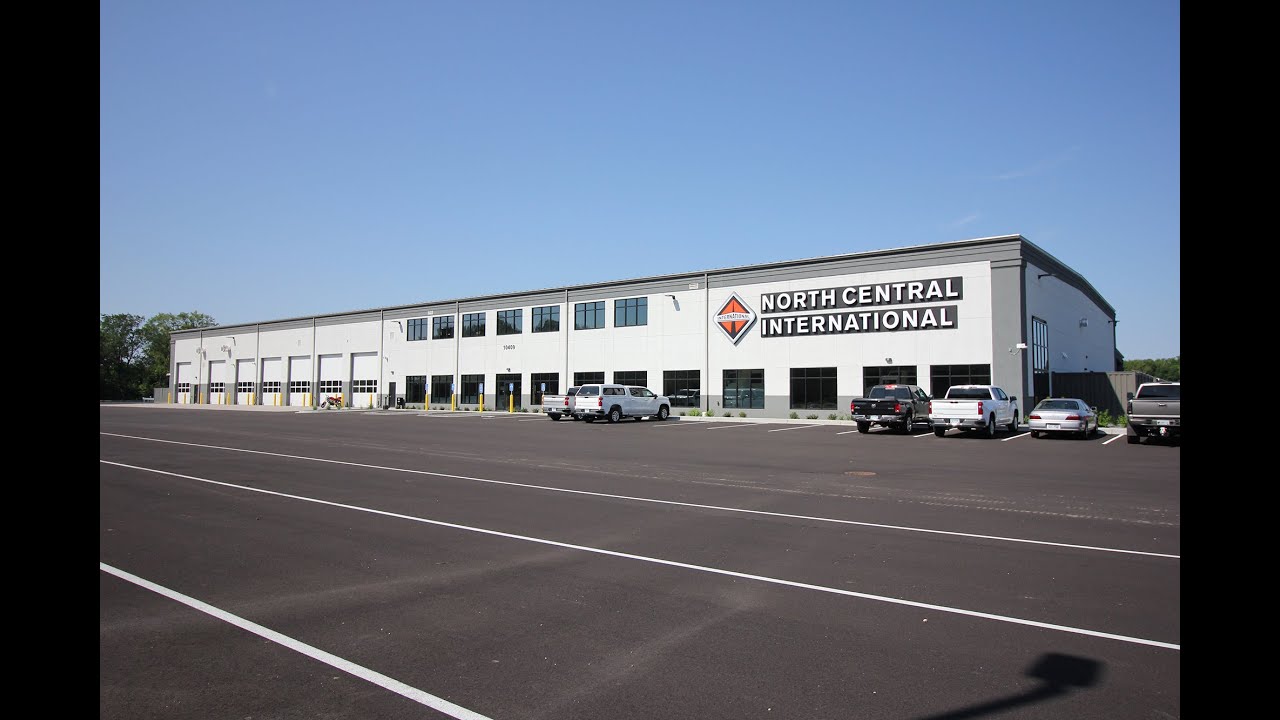 Pre-engineered Steel Truck Dealership: Design-build by Marcus Construction