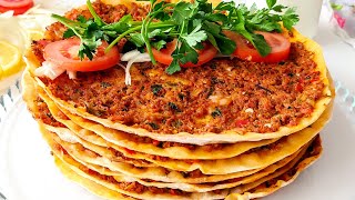 Evde Lahmacun Yapmak Hem Lezzetli̇ Hem Prati̇k Lahmacun Tari̇fi̇