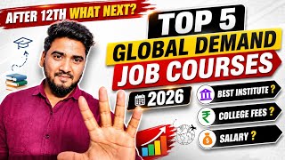 In 2026 | Top 5 High Demand Courses After 12th | In Tamil | High Salary and Global demand |