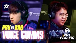VCT Pacific Kickoff: PRX vs RRQ | Voice Comms