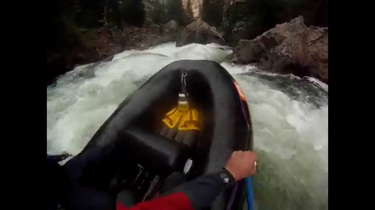 Hyside Mini-max whitewater rafting. North Fork of the South Platte ...