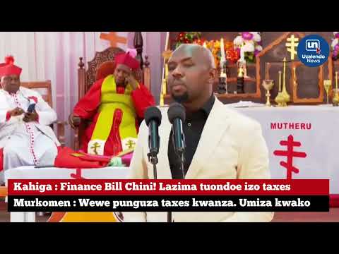 FINANCE BILL CHINI! Murkomen, Governor Kahiga In Bitter Clash Over Taxes