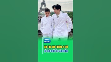 Tin Showbiz | Mới 8 tuổi, con trai Đan Trường đã đứng tên loạt công ty triệu đô #showbiz #dantruong