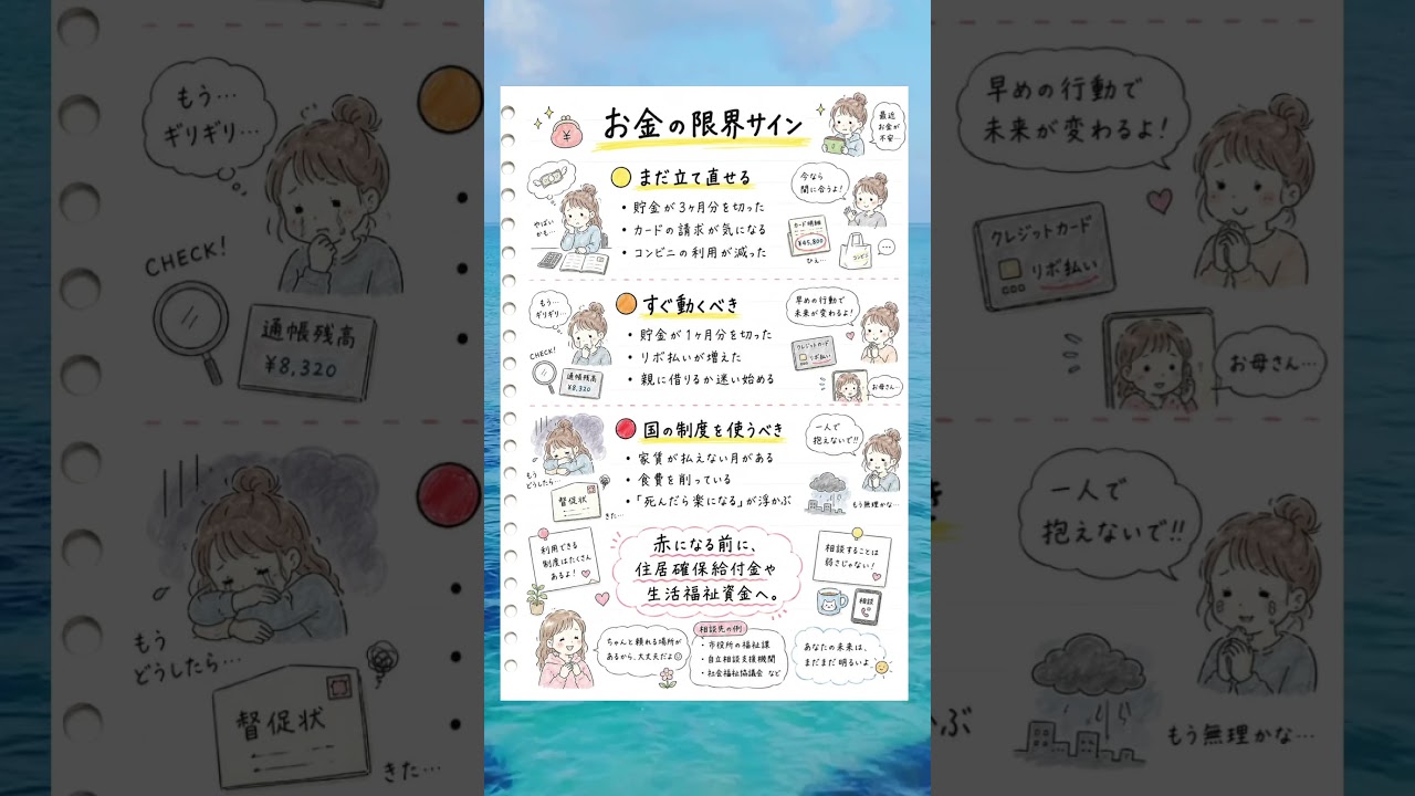 お金の限界サイン #お金 #限界