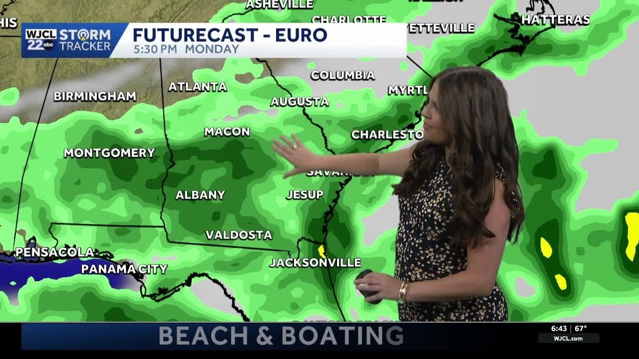 Some rain is expected for the start of the week - YouTube