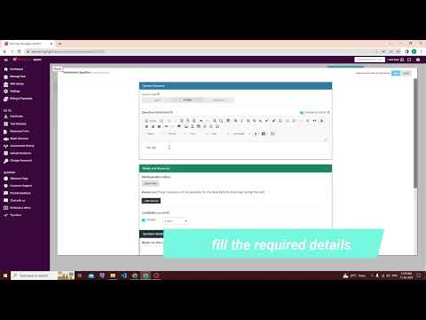 How to create Speaking Question in Test Template? | Myanatomy | MAPIT