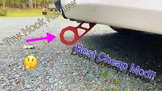 Scion TC Tow hook review