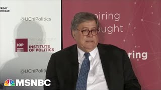 Bill Barr warns of 'retribution,' 'chaos' in second Trump presidency