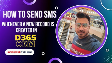 How to send SMS, whenever a new record is created in dynamics 365 CRM | Demo | 2022 💻