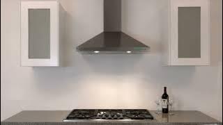 Veneto Wall Mounted Range Hood by Arietta