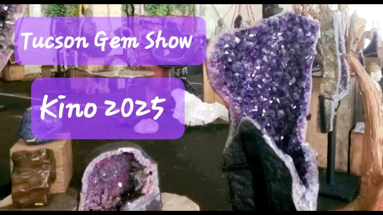 Tucson Gem Mineral Kino Show 2025 crystals gemstones YouTube tucson-gem-mineral-kino-show-2025-crystals-gemstones-youtube