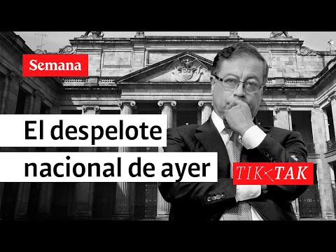 El despelote nacional de ayer