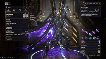 Warframe Maximum Investment - Ash Prime | Isleweaver