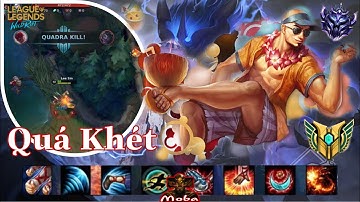 LMHT Tốc Chiến | Lee Sin Thông Thạo 7 đi Rừng, Trận Cuối Lên Kim Cương, Lụm Nhẹ Cái QUADRA KILL