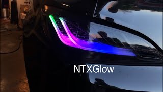 Color shifting Genesis coupe eagle eye tail lights - NTXGlow Eagle Eye Tail Lights Genesis Coupe