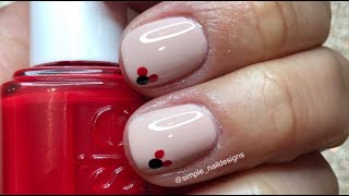mickey mouse nails nail easy