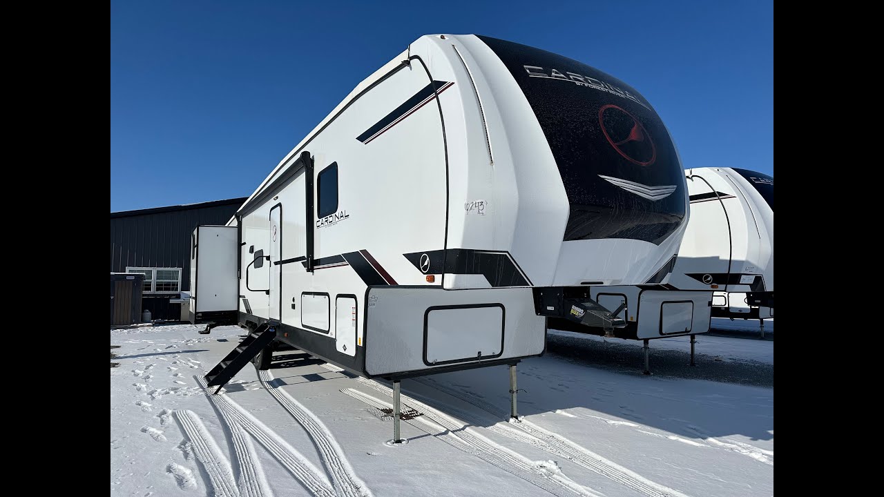 New 2024 Forest River RV Cardinal 39QB - YouTube
