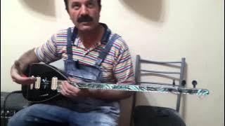 TURKISH  LONG NECK ELECTRIC ELECTRO BAGLAMA SAZ FOR SALE BY YAYGIN SAZ ALI DEMIR