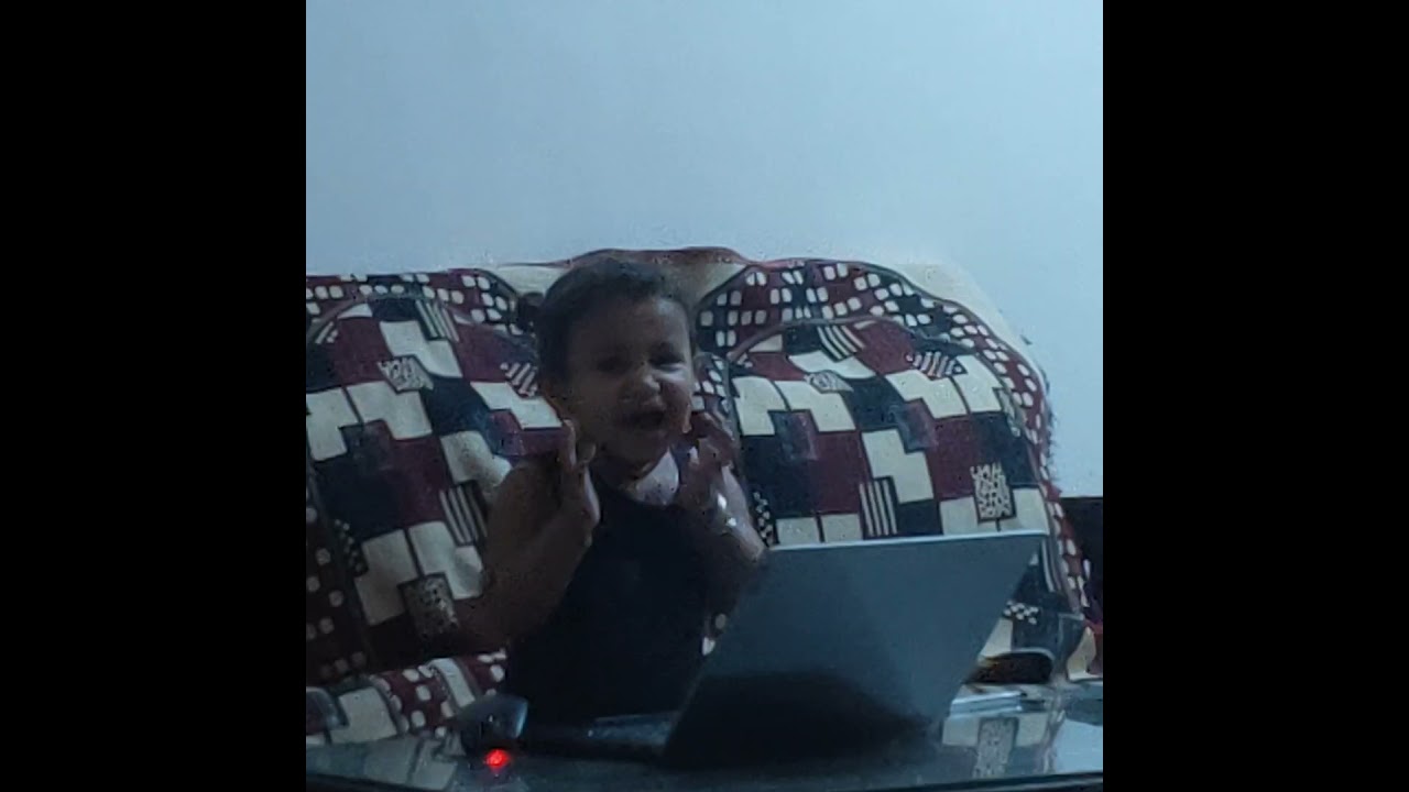 17 month old doing work from home
