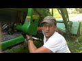 Driveway pillar demolition (part #1 blow a hydraulic hose)