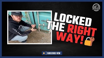How to Open and Lock Your Shipping Container Doors Securely | USA Containers