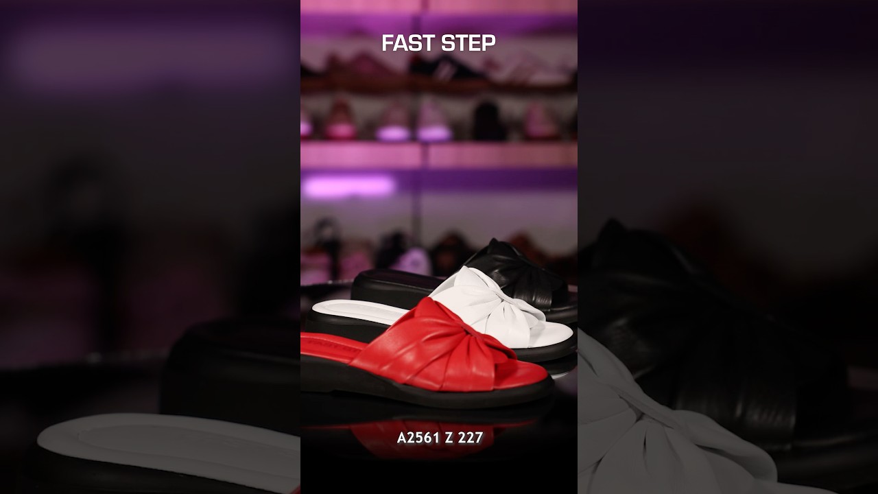 FAST STEP / 227ZA2561 ( HAKİKİ DERİ KADIN DÜZ TERLİK ) #faststep #terlik