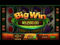 Apollo games 4 four fruits big win 20000 