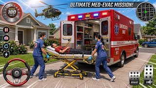 Ambulance City Rescue Simulator 3D Game 911 Us Emergency Ambulance - New Version For Android #part03 screenshot 4
