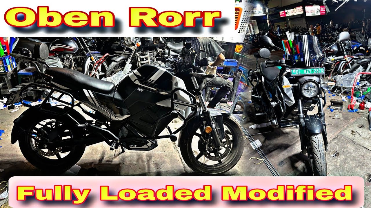 Oben Rorr EZ 😎 Fully Loaded Modified 👍 Best Quality Accessories ...