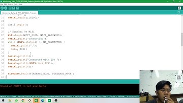 pembuatan aplikasi monitoring suhu pada MIT app Inventor menggunakan sensor DHT11 dan esp8266