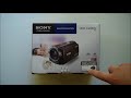 Unboxing: Sony HDR-CX360V High Definition Handycam Camcorder