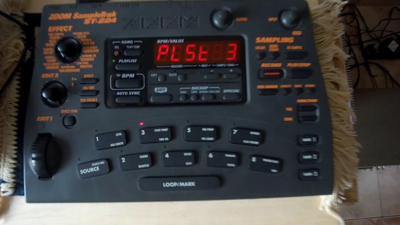 ZOOM SAMPLETRAK ST224 KORG KAOSSILATOR BOOM BAP G-FUNK !