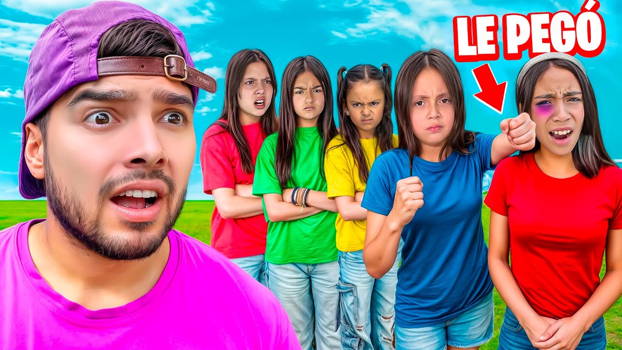 MI HERMANITA PELEÓ con DANIELITA del TEAM KARMAS !!