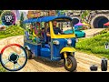 Tuk Tuk Rickshaw Driving Game: local transport Rickshaw Driving Simulator - Android Gameplay