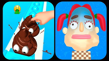 Sandwich Runner VS Pop Run - All Levels SpeedRun Gameplay Android iOS Ep1