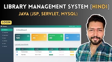 Library Management System in Java (JSP, Servlet, MySQL) | Java Project | Part 2