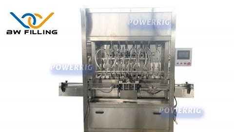 Vegetable Oil Filling Machine: One minute to show you how does machine fill and cap automatically