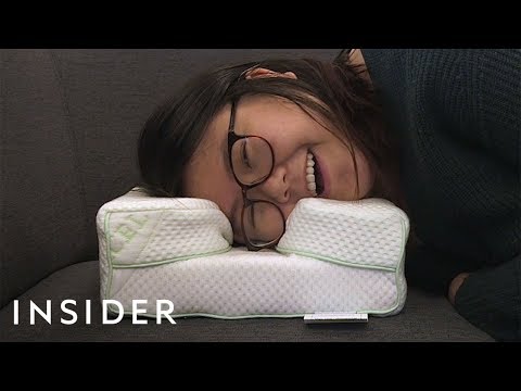 We Tried a Pillow Made for Laying Down in Glasses